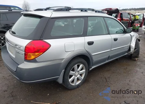 2007 Subaru Outback 2.5I из США, поврежденный, VIN 4S4BP61C877325878